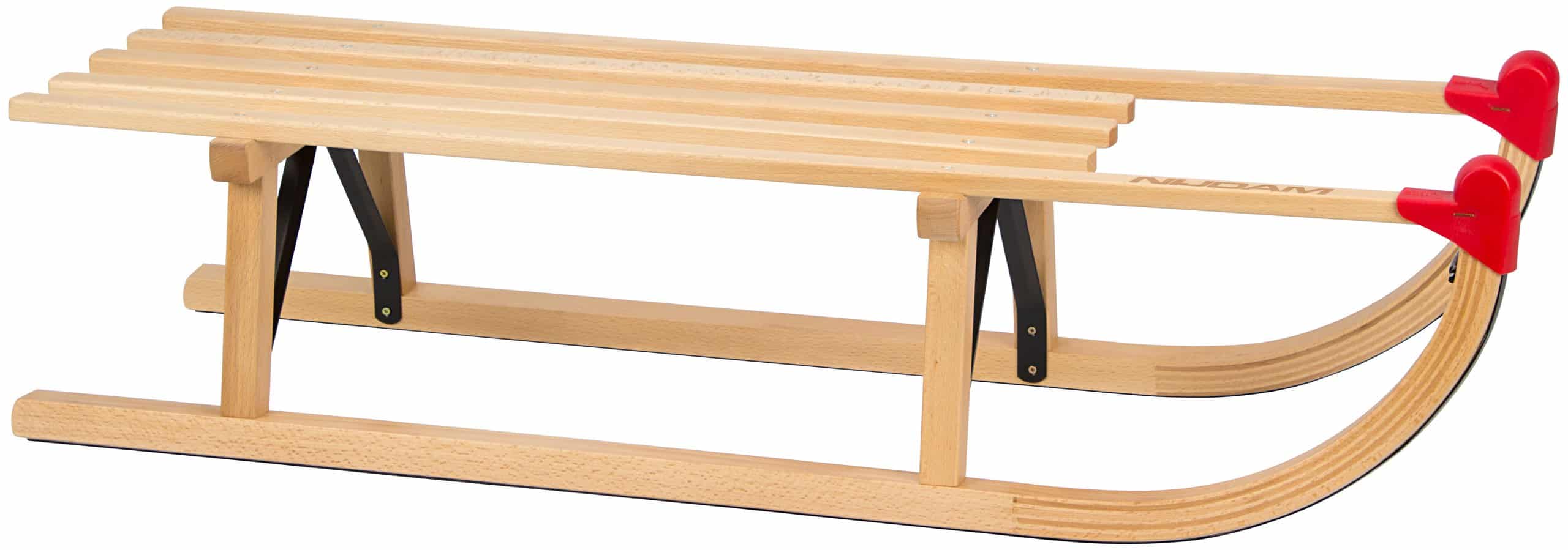 Houten slee Davos 100cm