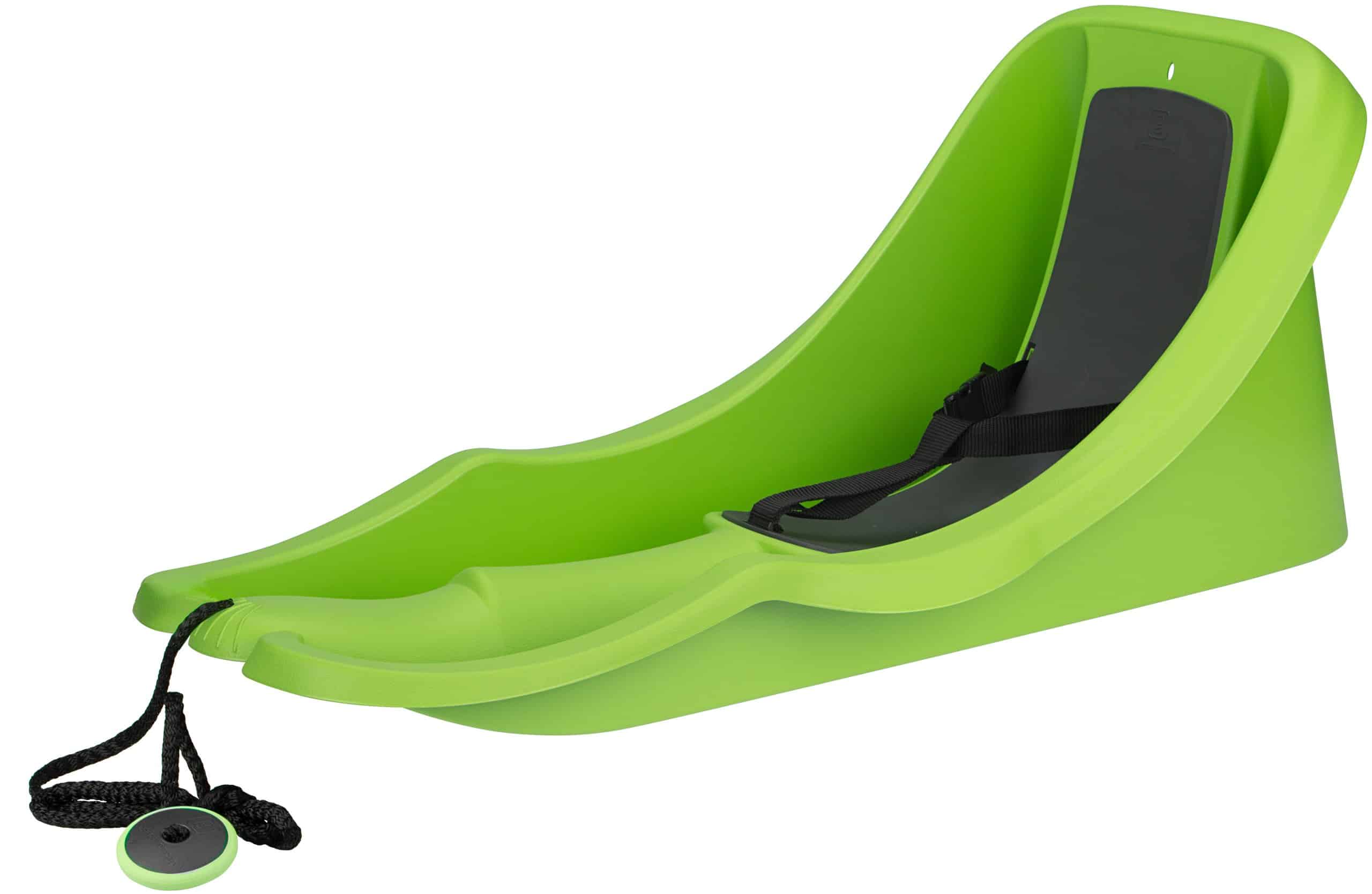 Kunststof slee Baby Rider Groen